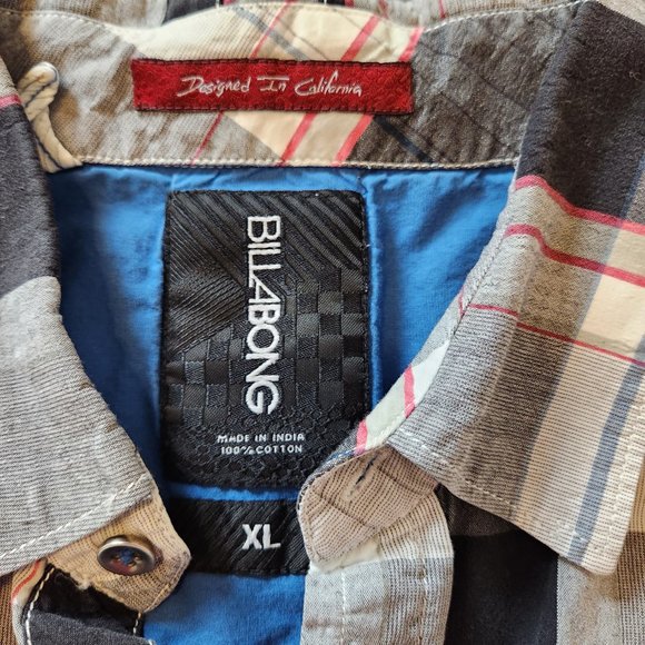 Billabong Men's Button Up Shirt - Picture 7 of 12